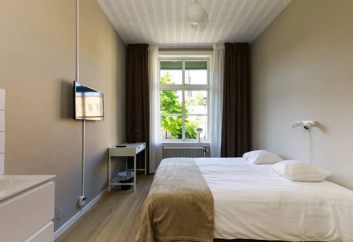 Double room at Nicolai Bed & Breakfast in Lidköping